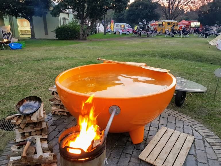 camping hot-tub