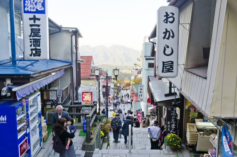 Ikaho Gunma onsen town near tokyo