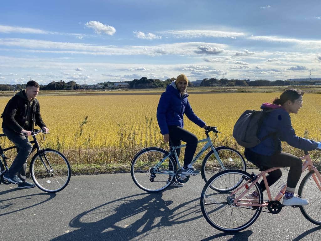 inashiki small group bicycle tour