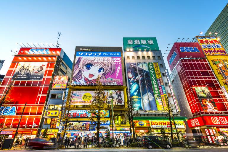 anime shops in Akihabara