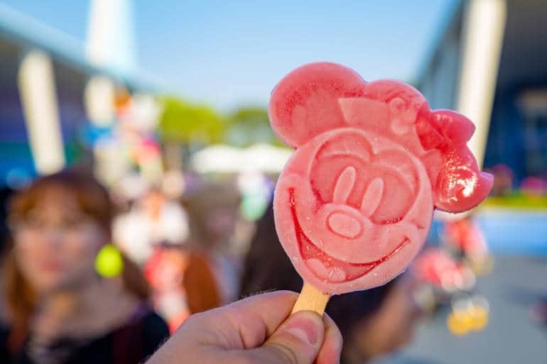 Minnie mouse popsicle, Disneyland