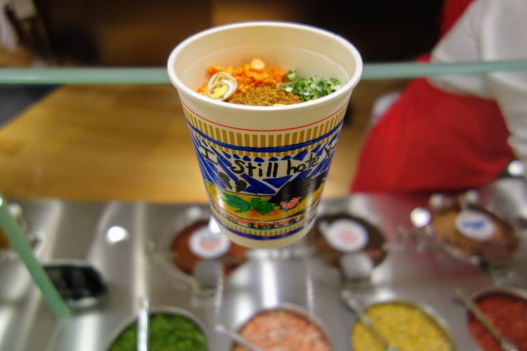 My Cup Ramen Museum, only in Japan