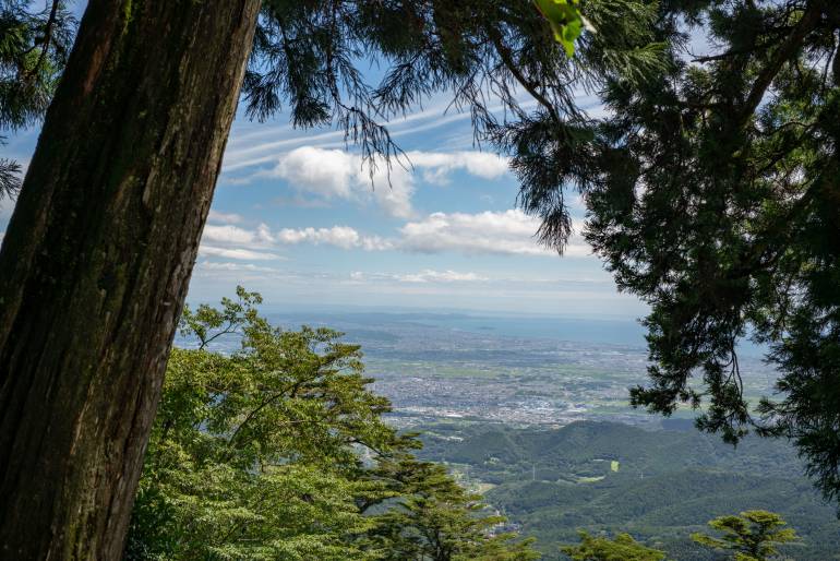 View from Mt. Oyama