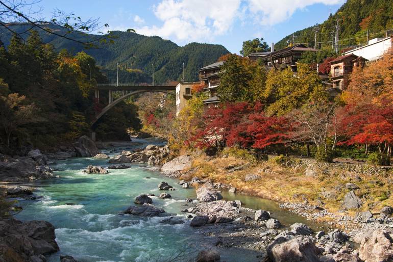 Tama River in Okutama