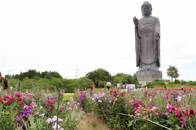 buddha statue in Ibaraki