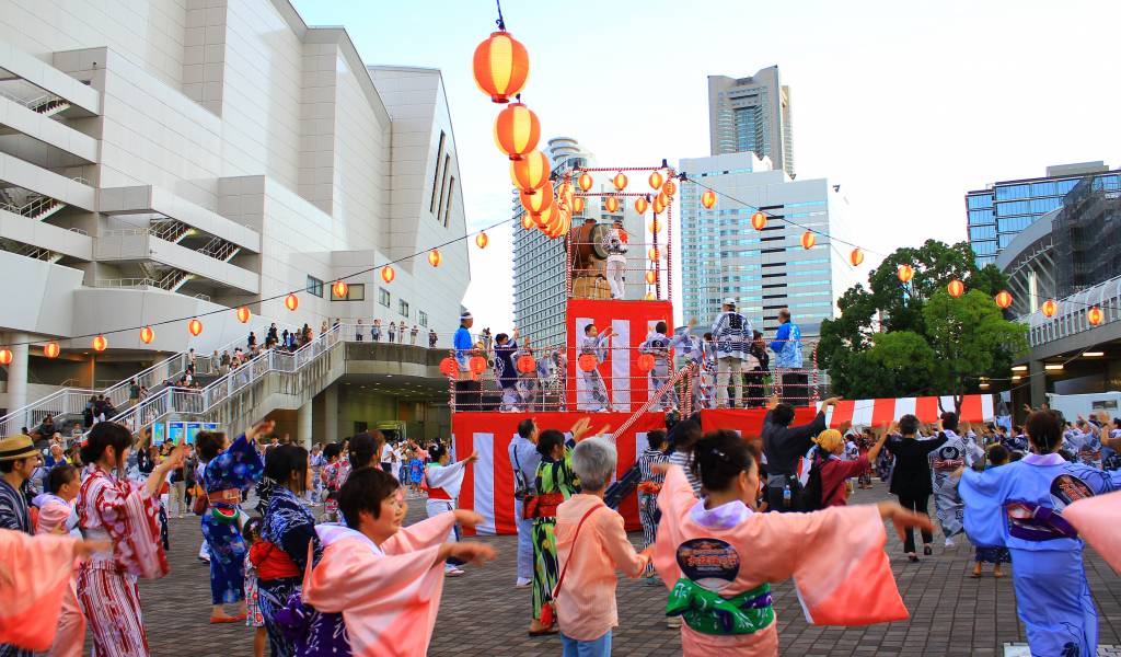 Minato Mirai Bon Dance Festival